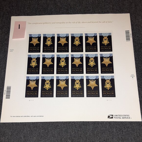 USPS Stamps * (2) Medal of Honor Folios * Kestrel, Christmas, Pledge & More * - Picture 15 of 15